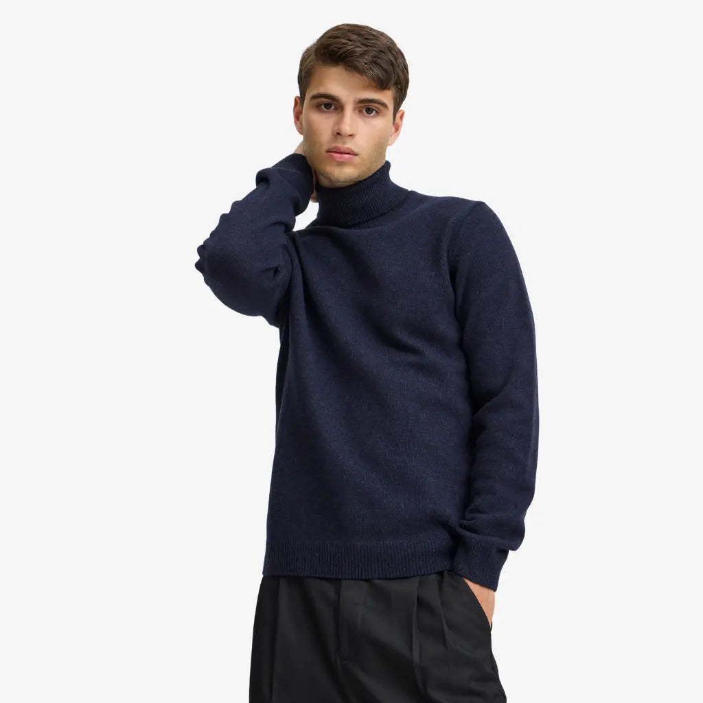 CASUAL FRIDAY -  COL ROULÉ - NAVY -  Klubb