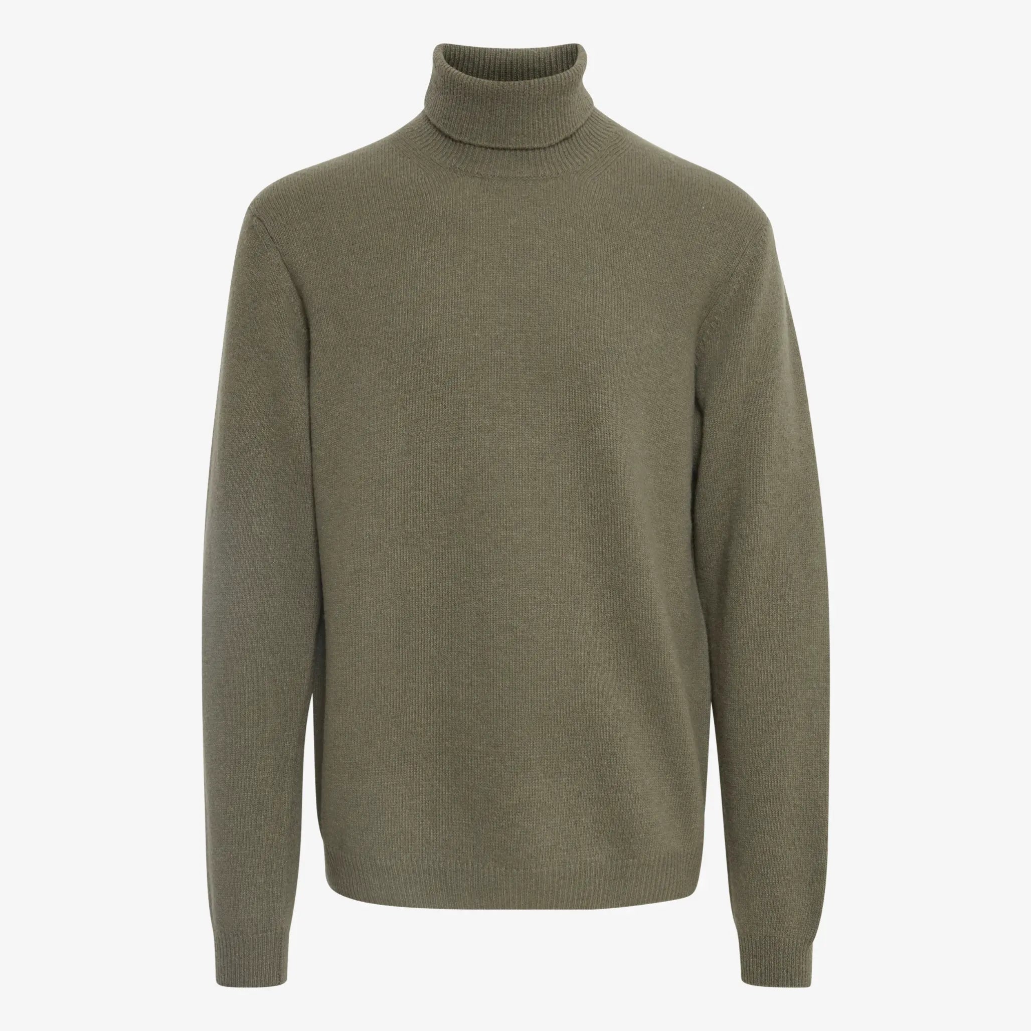COL ROULÉ - OLIVE CASUAL FRIDAY -  Klubb