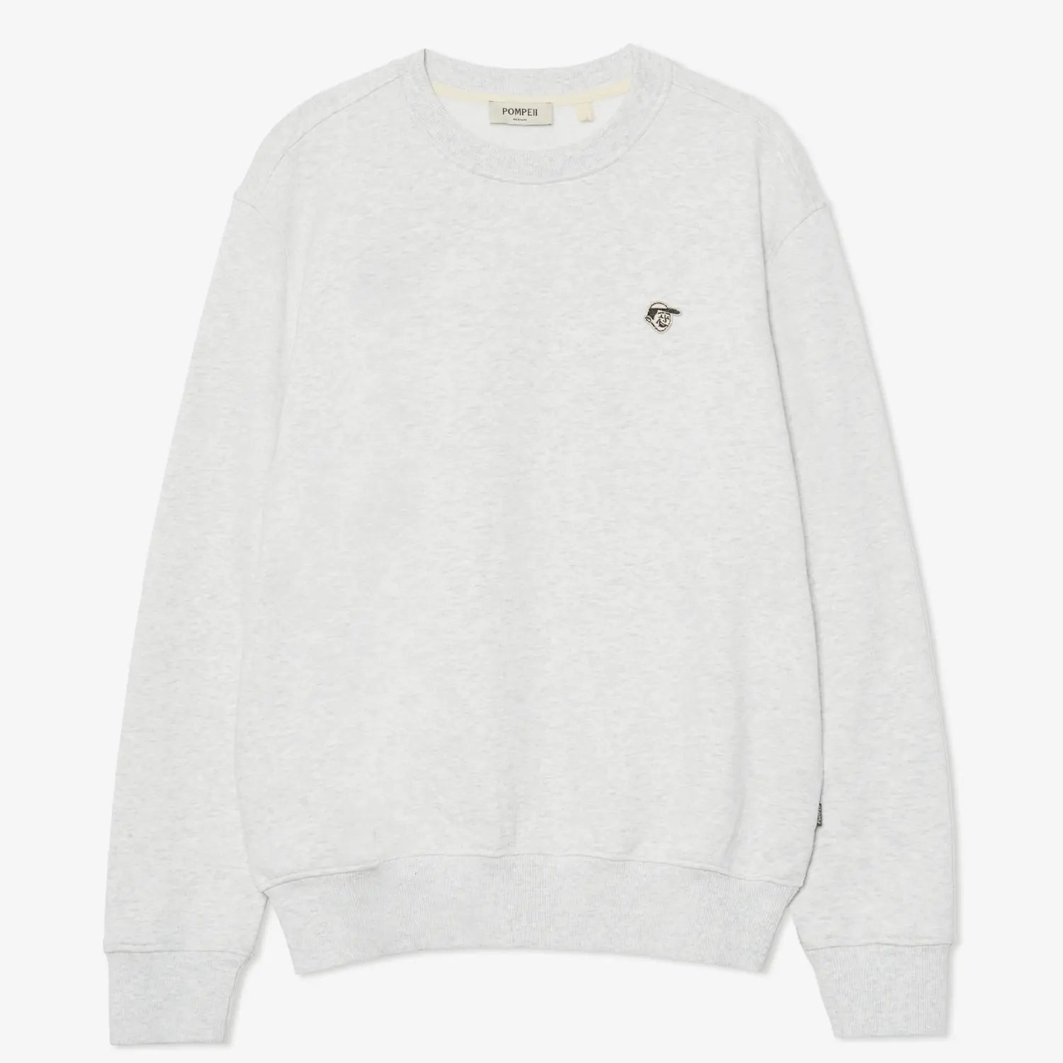 CREWNECK EMILIO - GRIS POMPEII BRAND -  Klubb