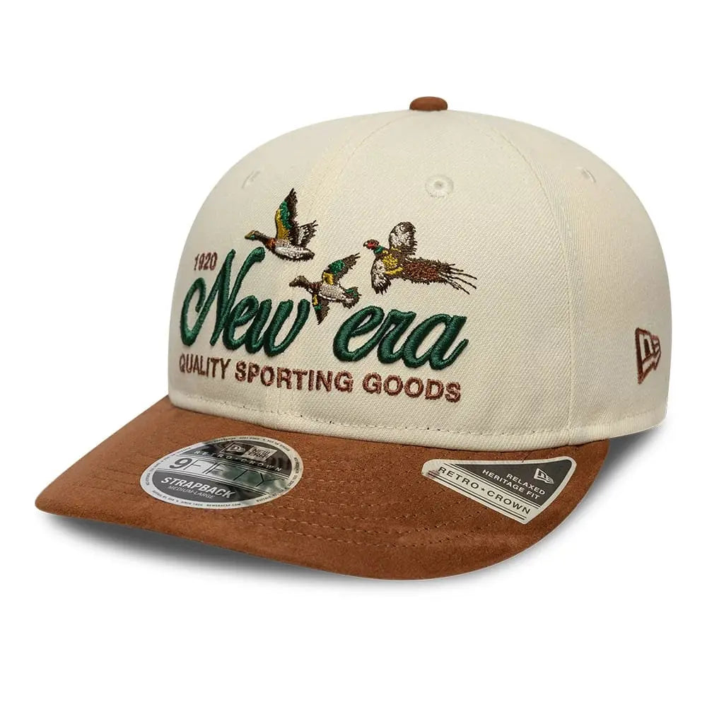 Casquette 9FIFTY Retro Crown New Era Suede - Crème - New Era
