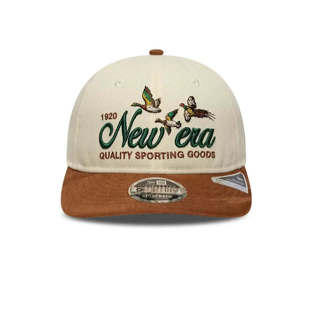 Casquette 9FIFTY Retro Crown New Era Suede - Crème - New Era