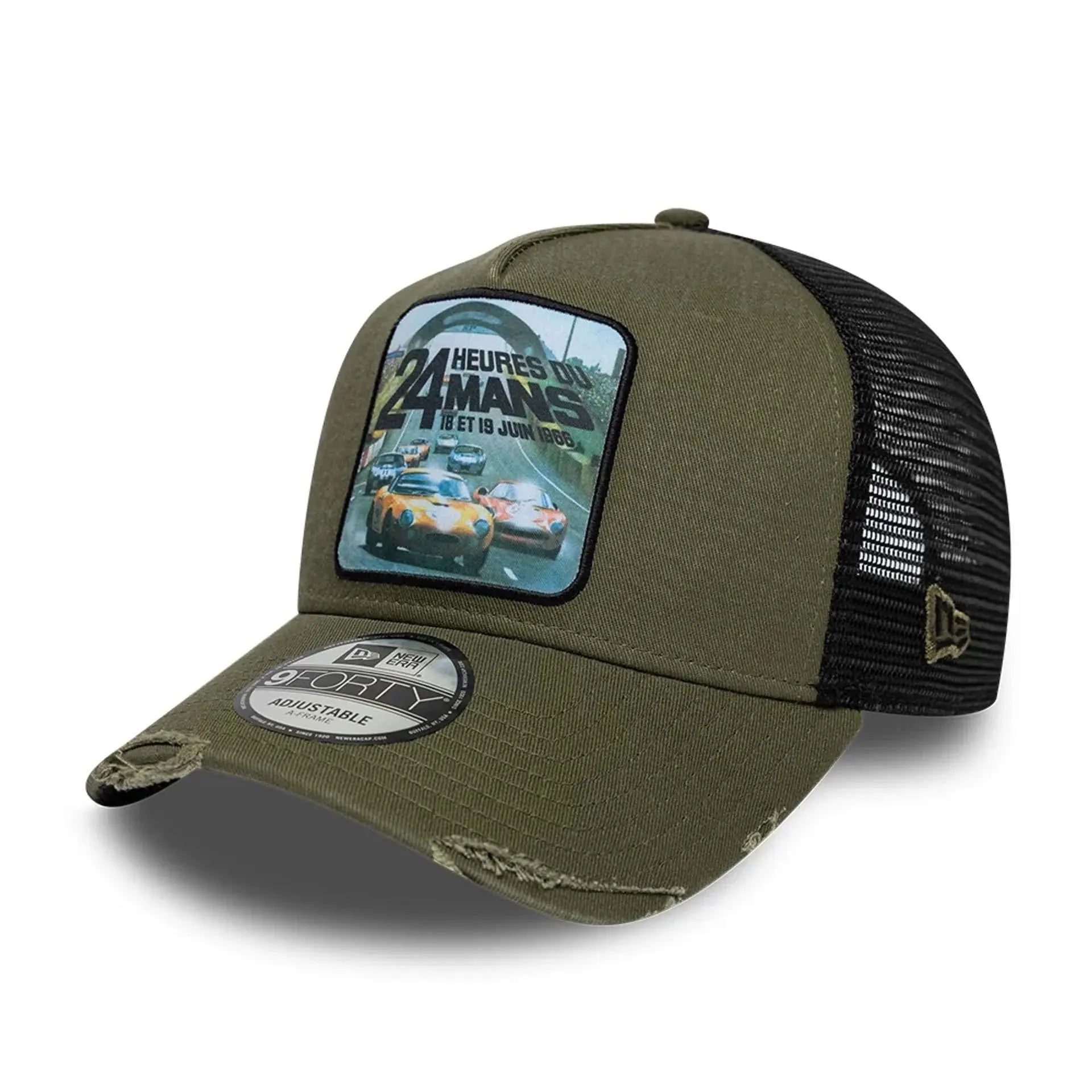 Casquette New Era 9Forty A-Frame Trucker 24H du Mans - Vert - New Era