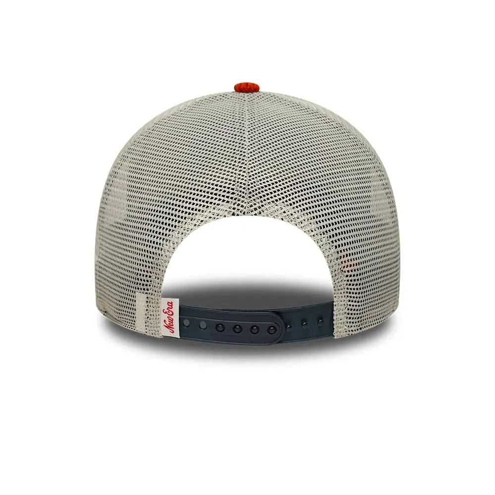 Casquette 9FORTY A-Frame Trucker New Era Patch Cord - Bleu Marine - New Era
