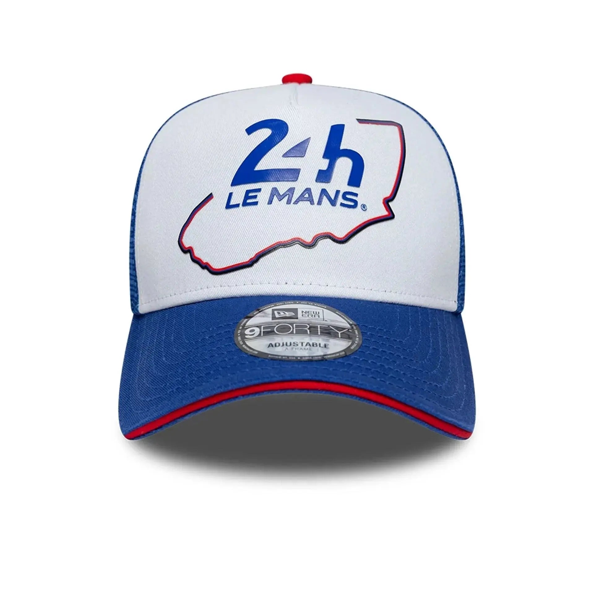 Casquette New Era 9Forty A-Frame Trucker 24H du Mans - Bleu - New Era - détail 2