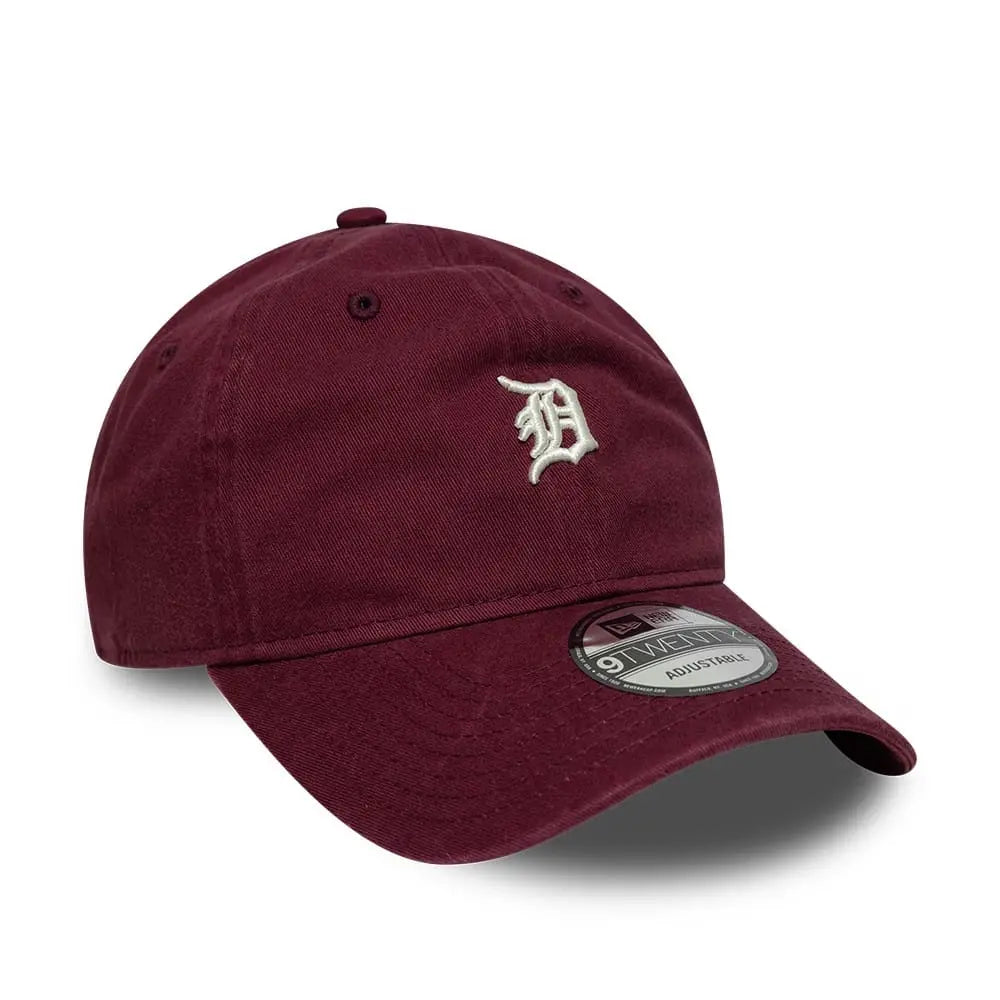 Casquette 9TWENTY Detroit Tigers MLB Mini Logo - Rouge Foncé - New Era