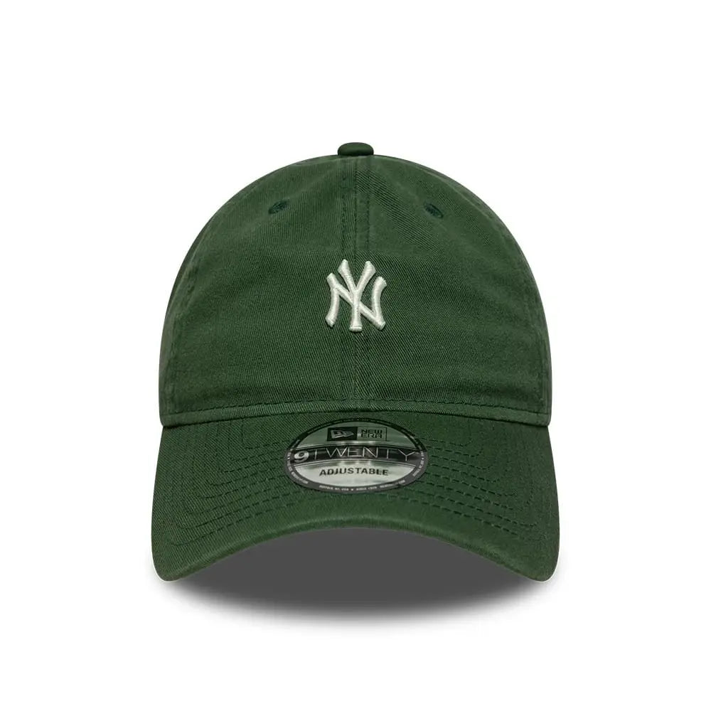 Casquette 9TWENTY New York Yankees MLB Mini Logo - Vert Foncé - New Era