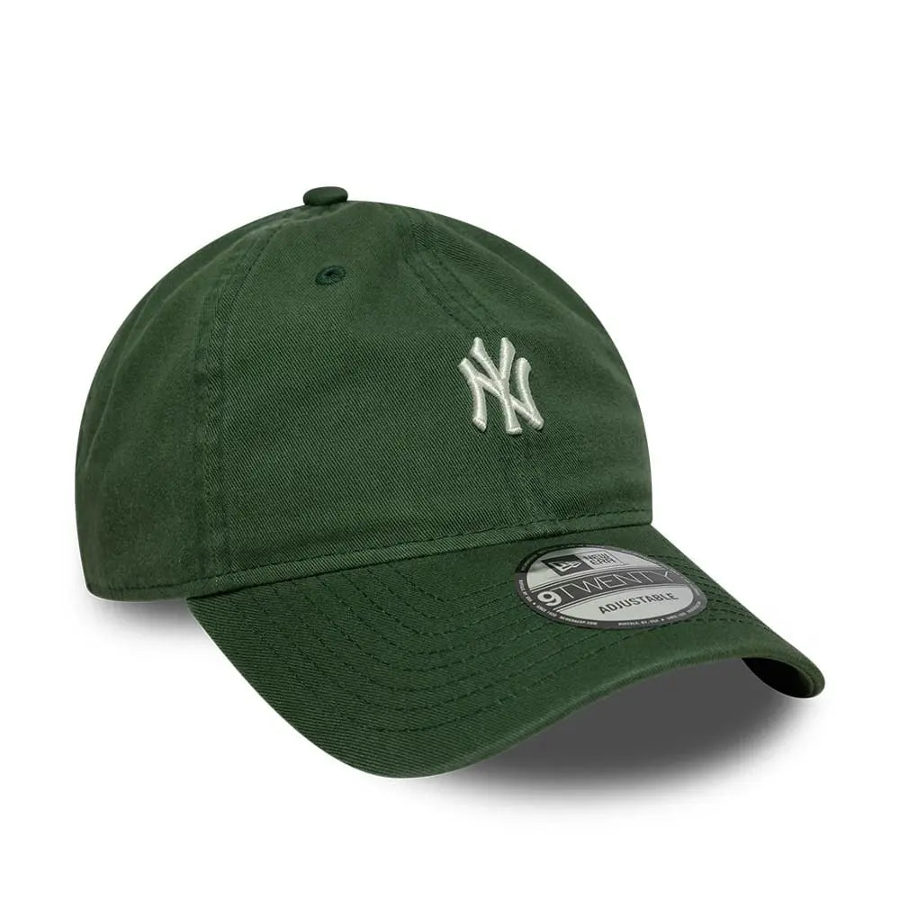 Casquette 9TWENTY New York Yankees MLB Mini Logo - Vert Foncé - New Era