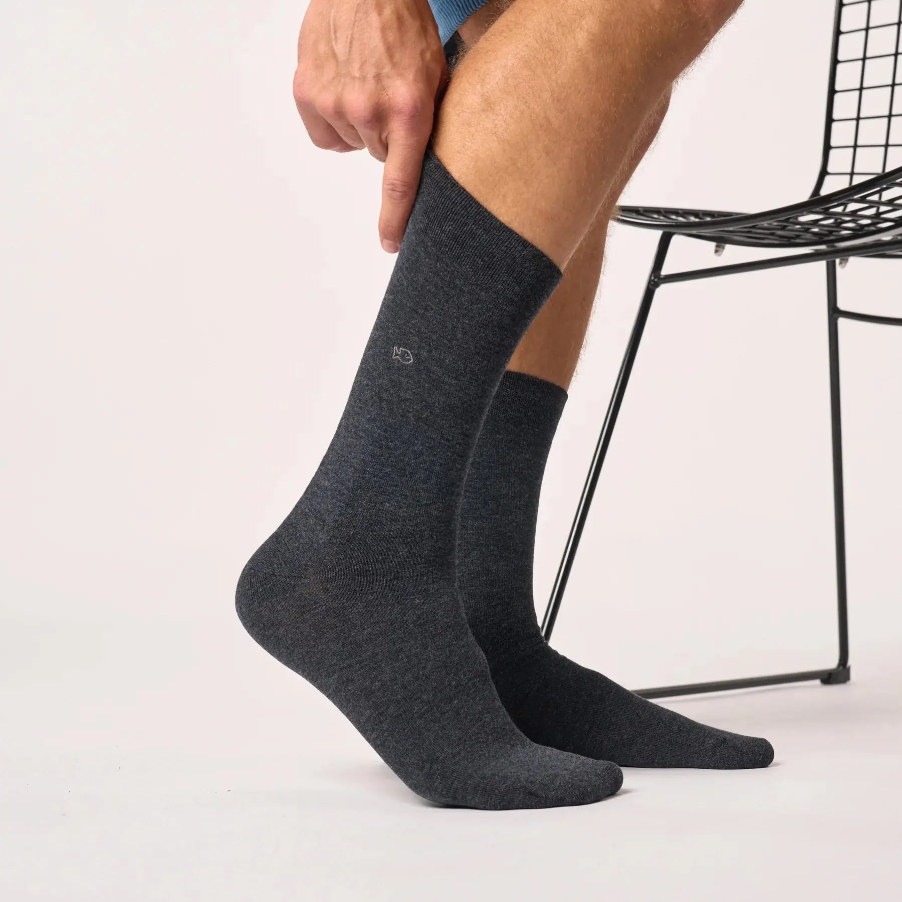 Chaussettes Bambou - Gris