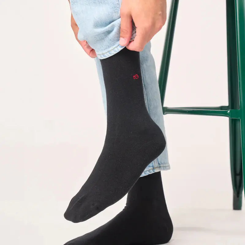 Chaussettes Unies - Noir