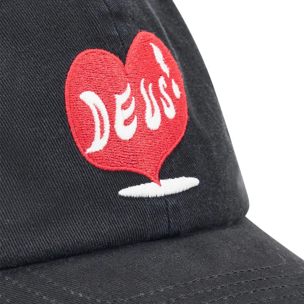DEUS EX MACHINA -  DEEP CUT DAD CAP BLACK -  Klubb