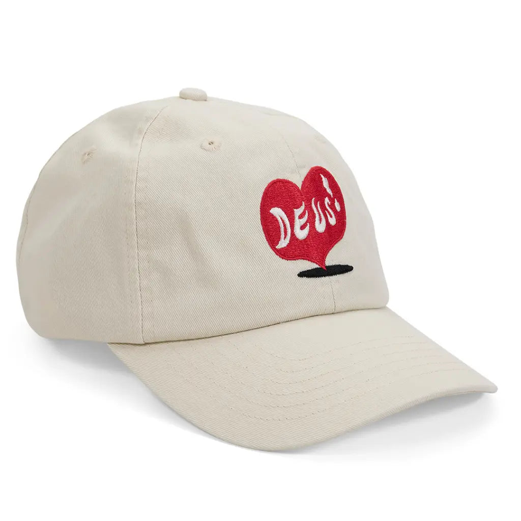 DEUS EX MACHINA -  DEEP CUT DAD CAP WHITE -  Klubb