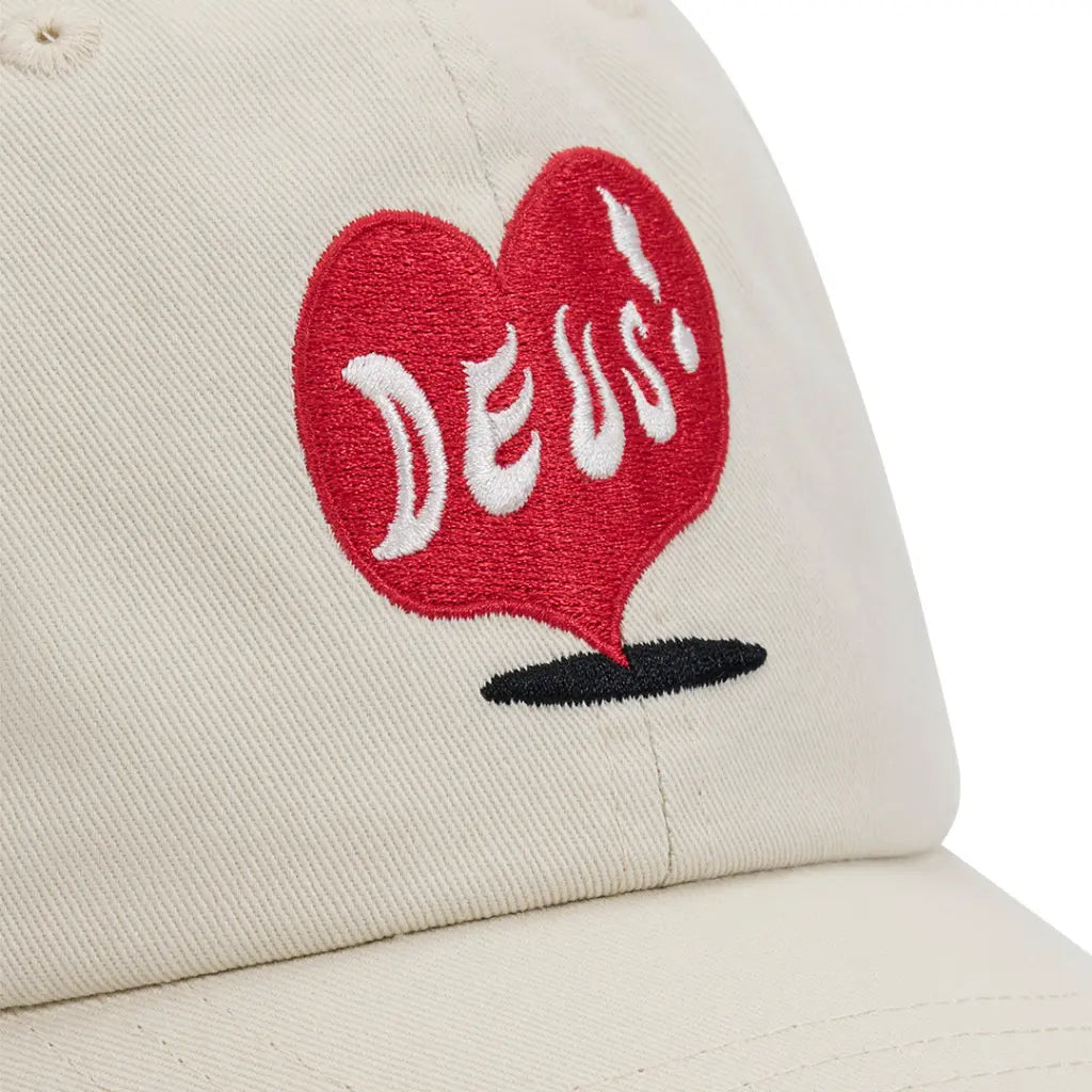 DEUS EX MACHINA -  DEEP CUT DAD CAP WHITE -  Klubb