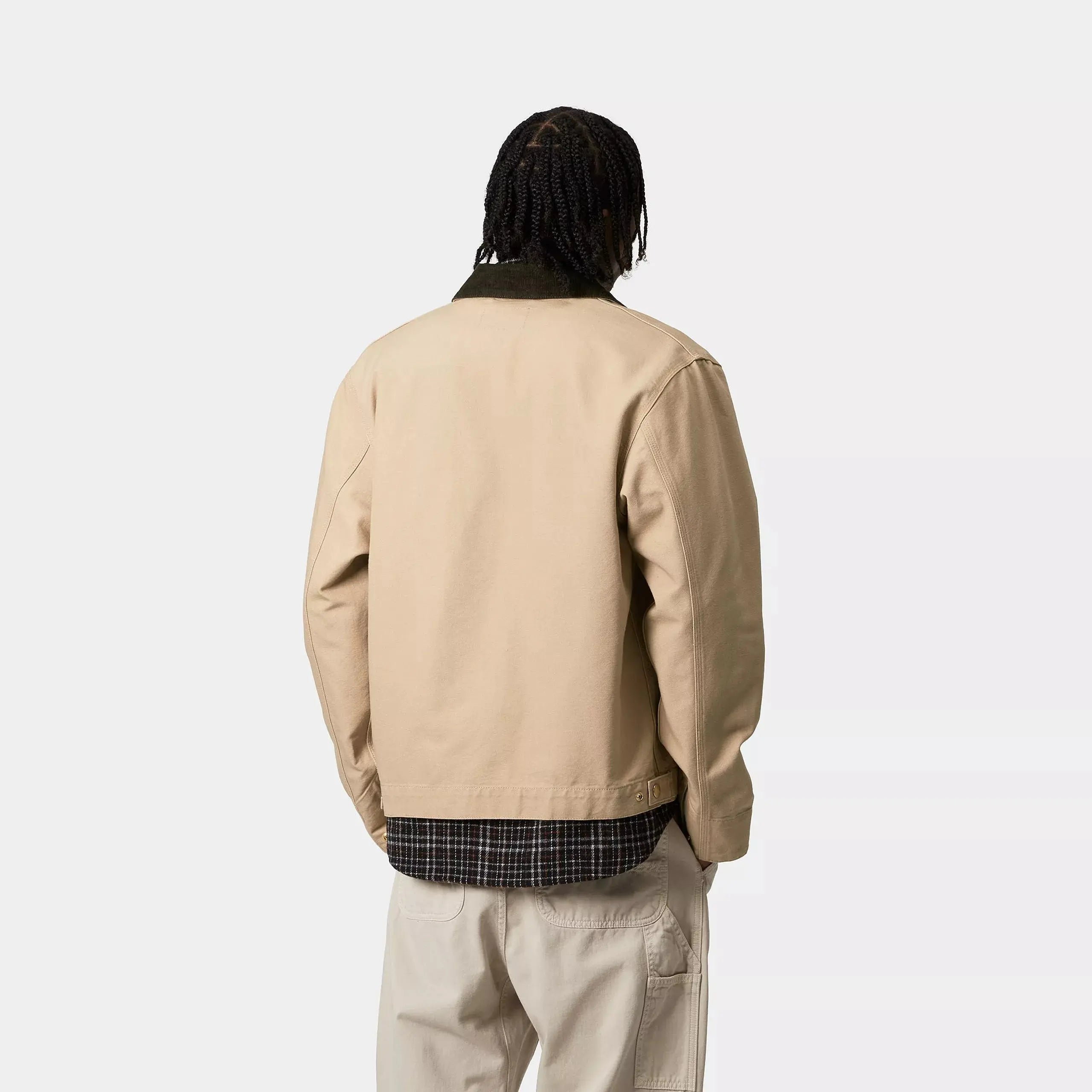 DETROIT JACKET - DUSTY H BROWN CARHARTT WIP -  Klubb
