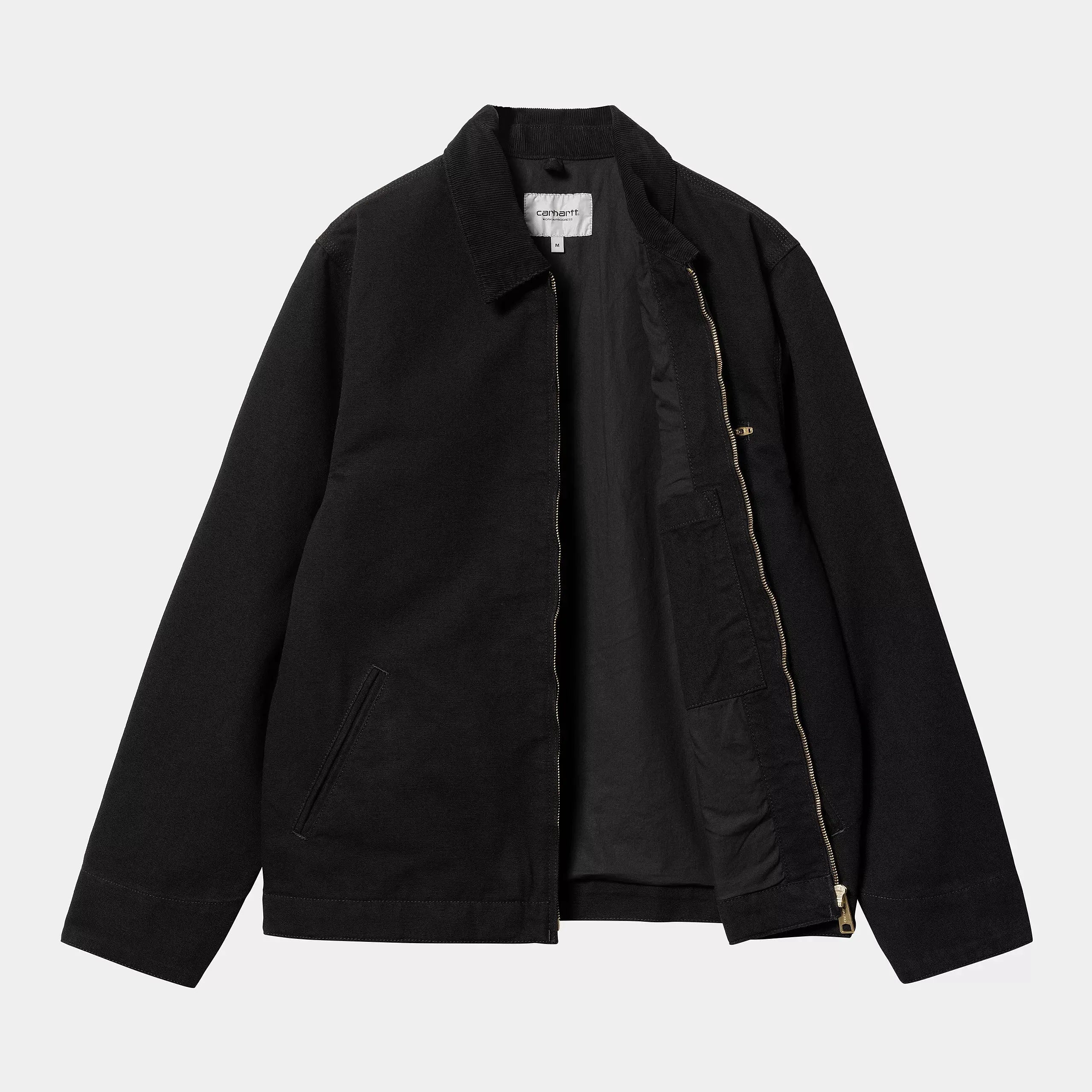 DETROIT JACKET - NOIR CARHARTT WIP -  Klubb