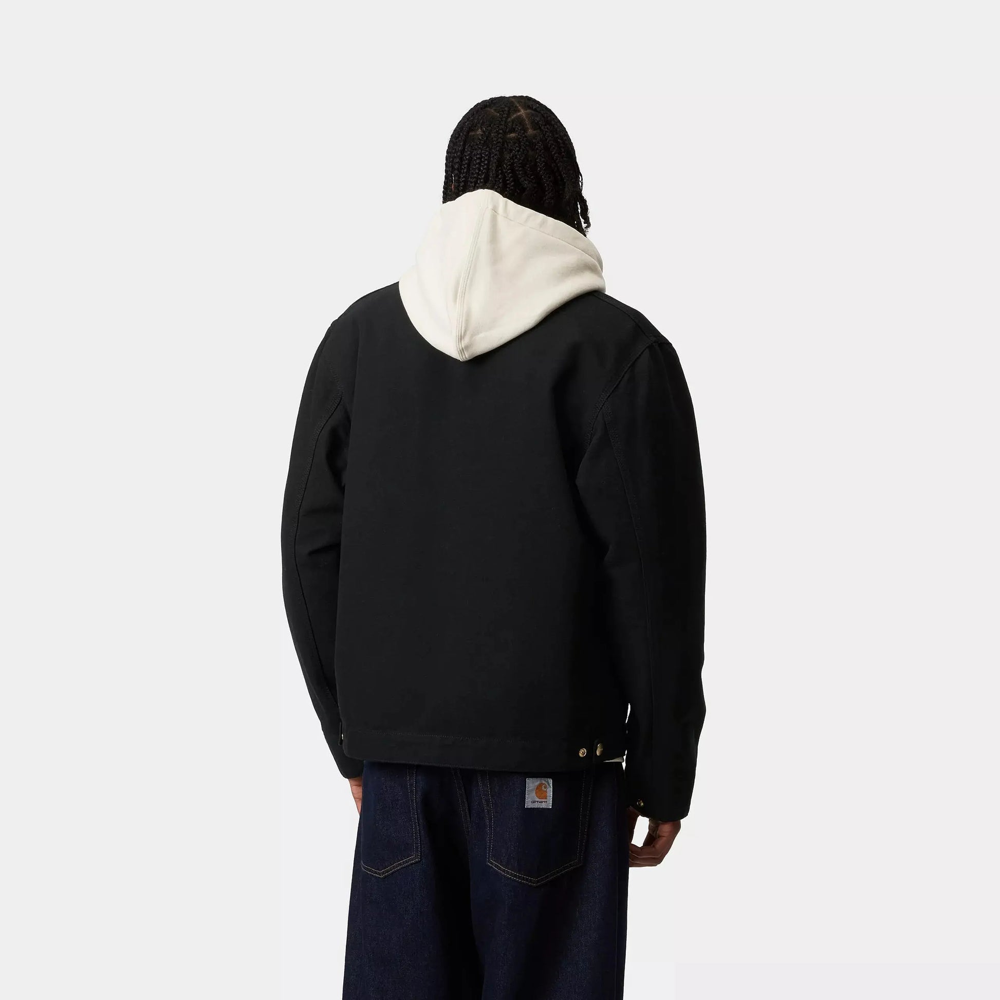 DETROIT JACKET - NOIR CARHARTT WIP -  Klubb