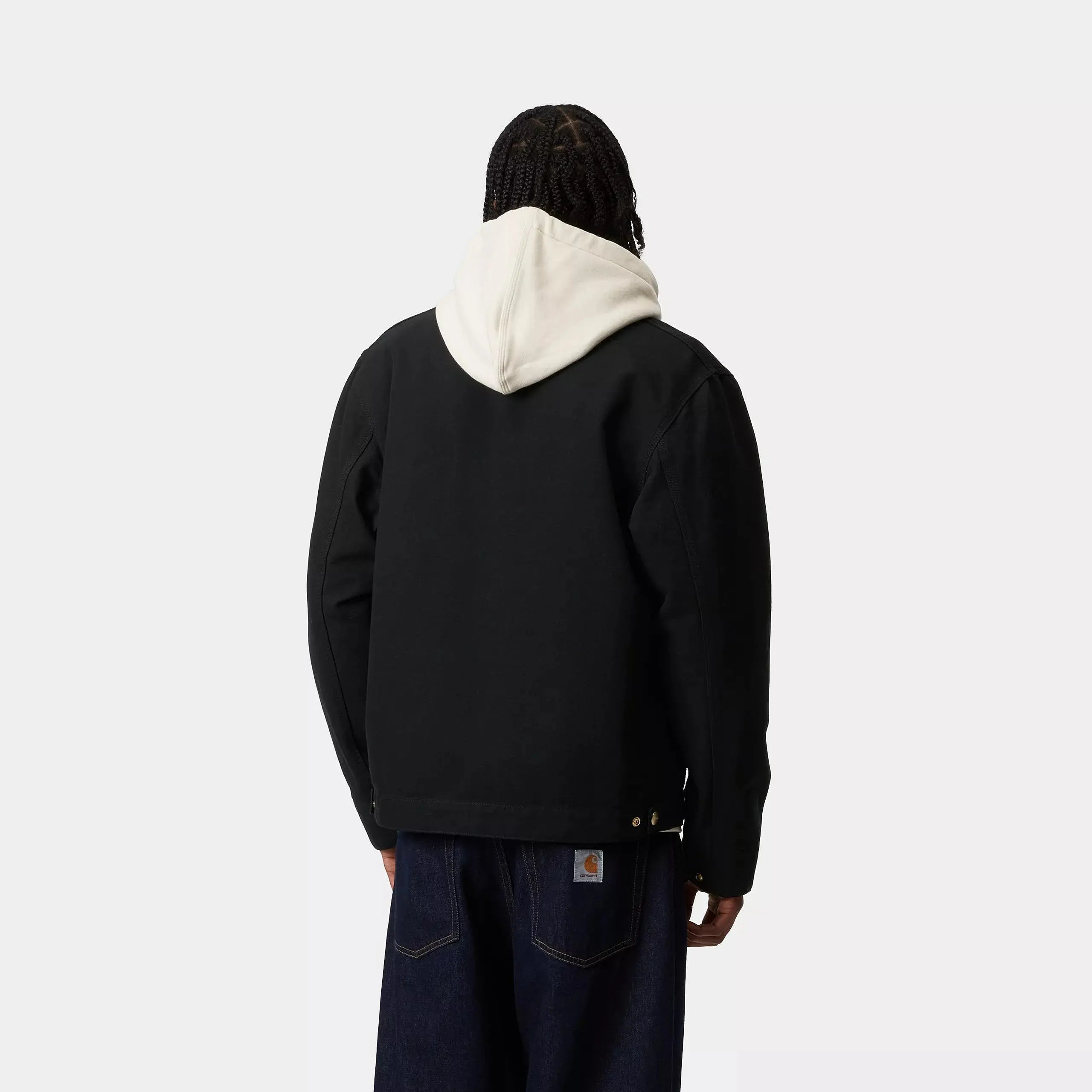 DETROIT JACKET - NOIR CARHARTT WIP -  Klubb