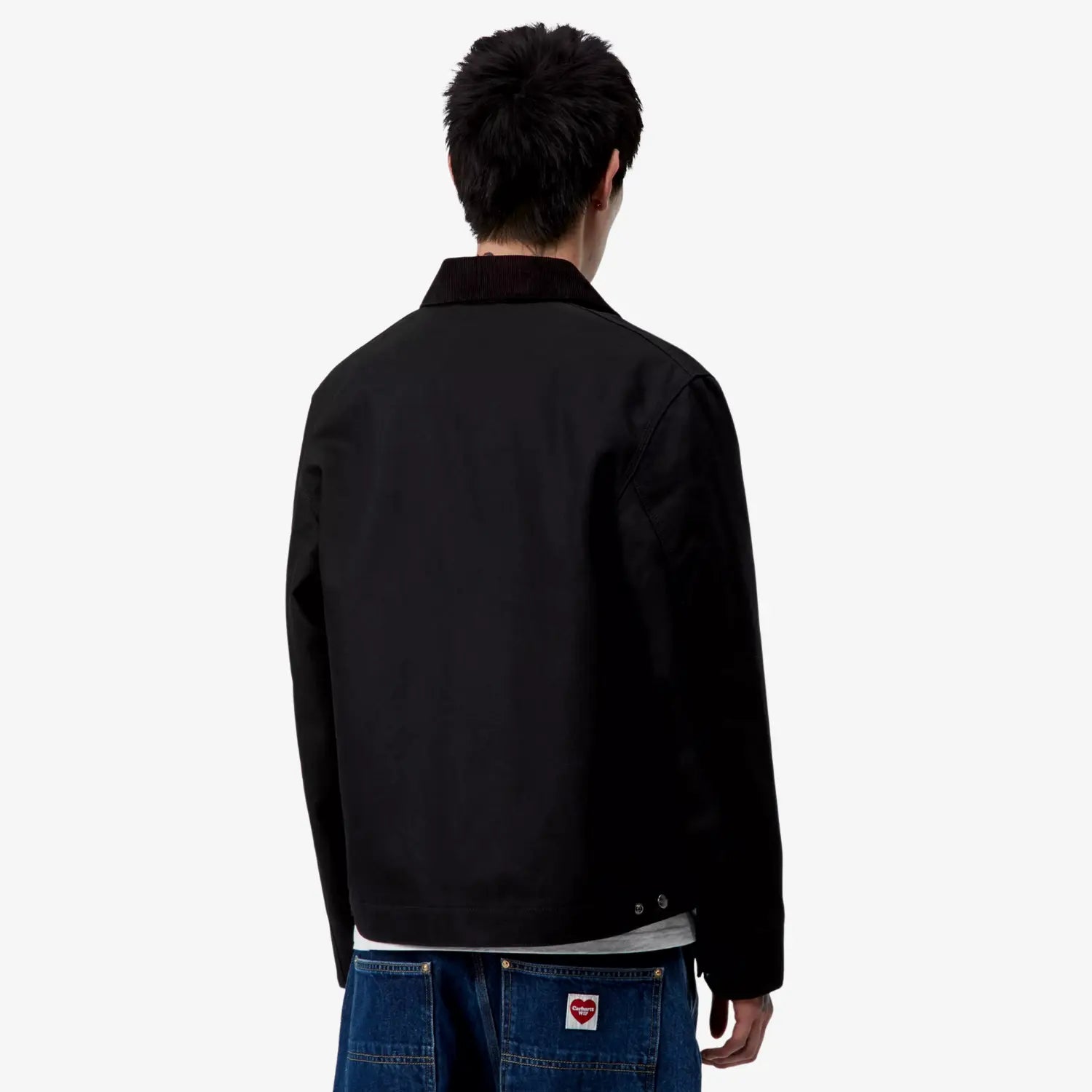 CARHARTT WIP -  DETROIT JACKET WINTER - BLACK RIGID -  Klubb