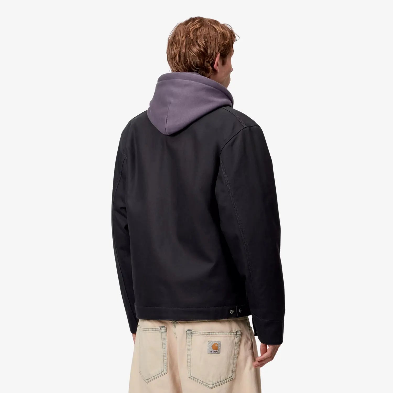 CARHARTT WIP -  DETROIT JACKET WINTER - DARK NAVY RIGID -  Klubb