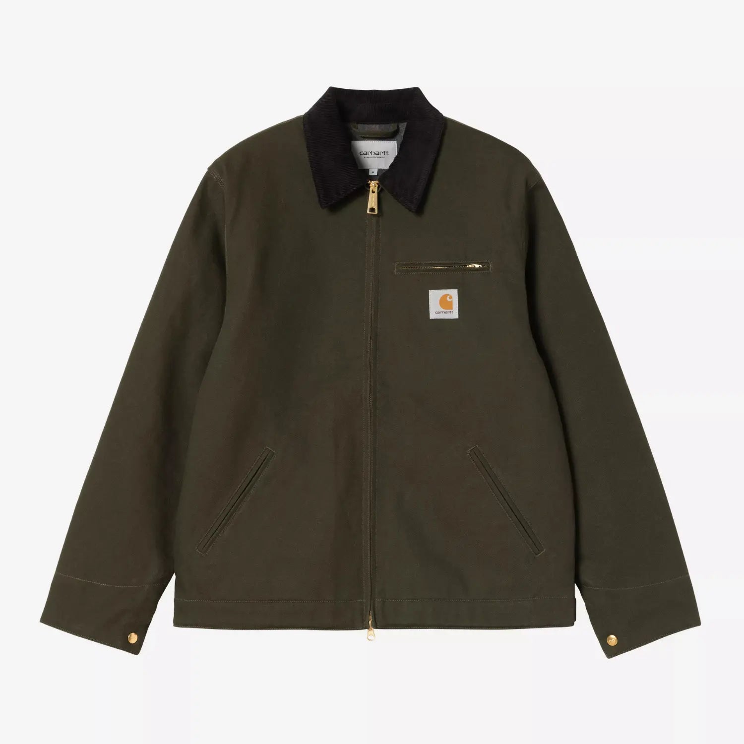 CARHARTT WIP -  DETROIT JACKET WINTER - OLIVE RIGID -  Klubb