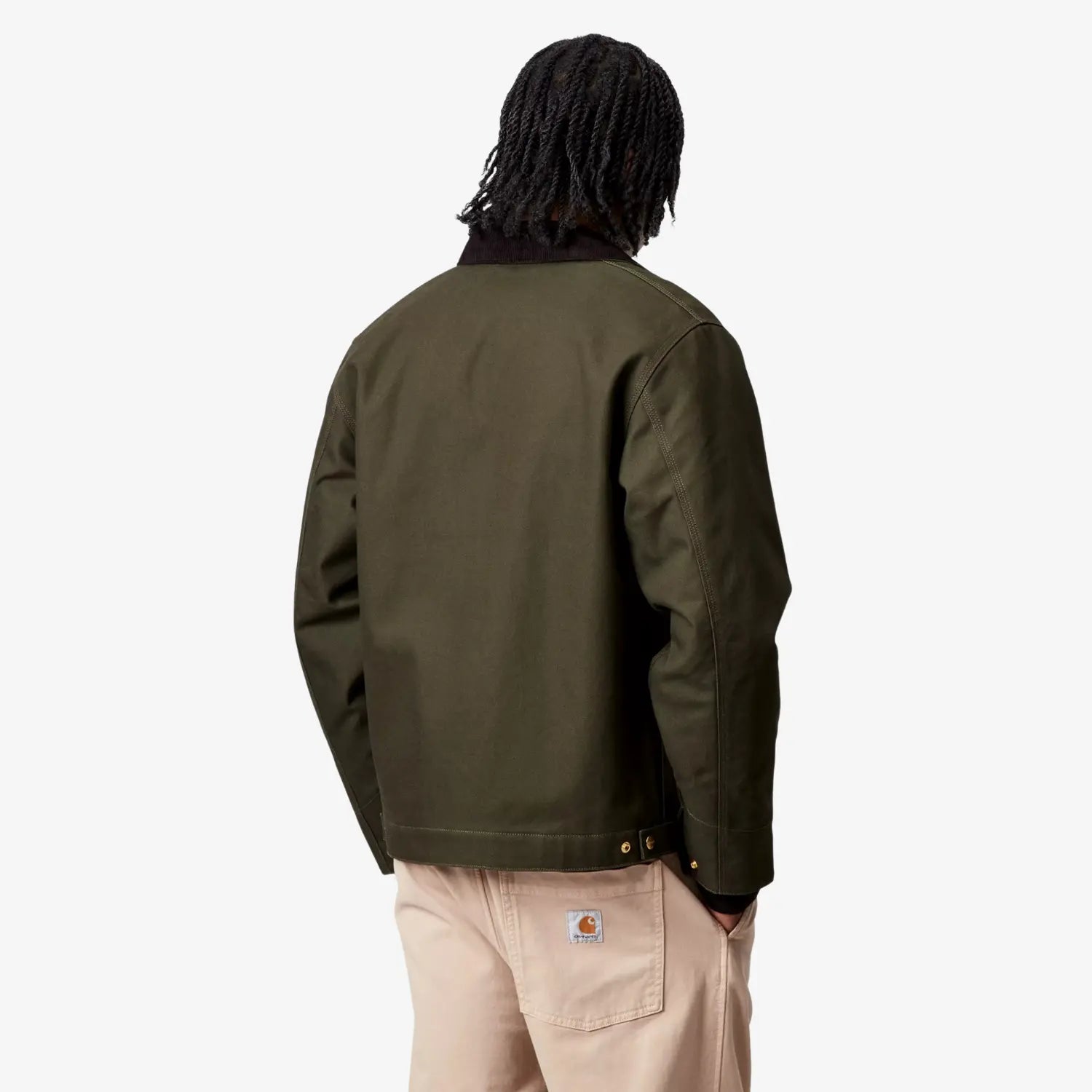 CARHARTT WIP -  DETROIT JACKET WINTER - OLIVE RIGID -  Klubb