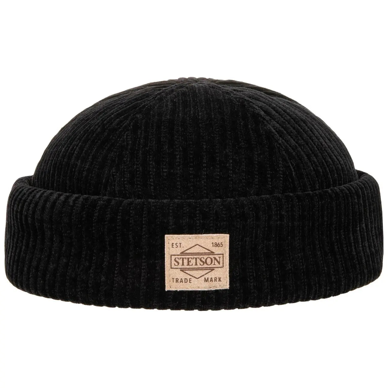 STETSON -  DOCKER VELOURS - NOIR -  Klubb