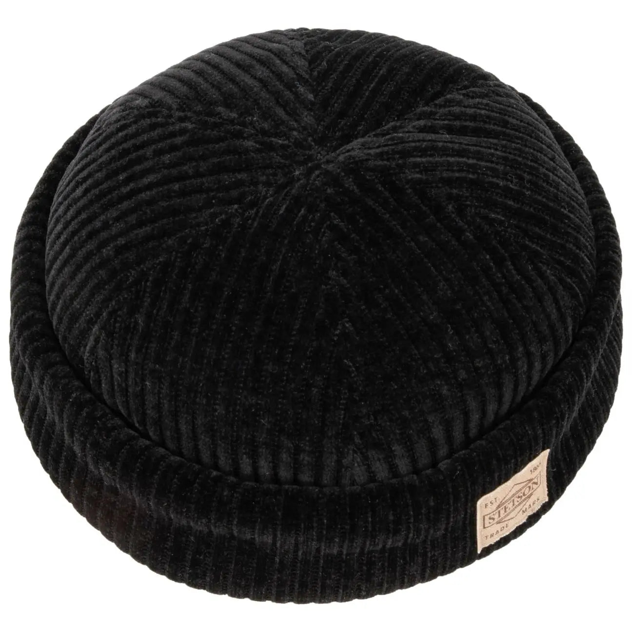 STETSON -  DOCKER VELOURS - NOIR -  Klubb