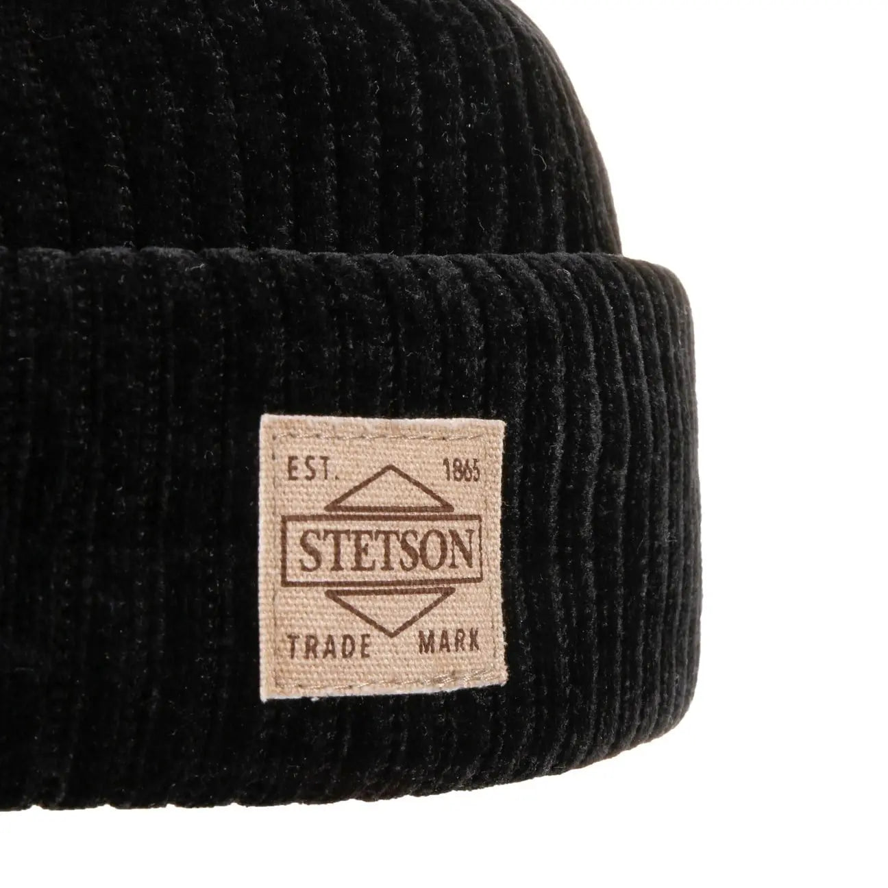 STETSON -  DOCKER VELOURS - NOIR -  Klubb