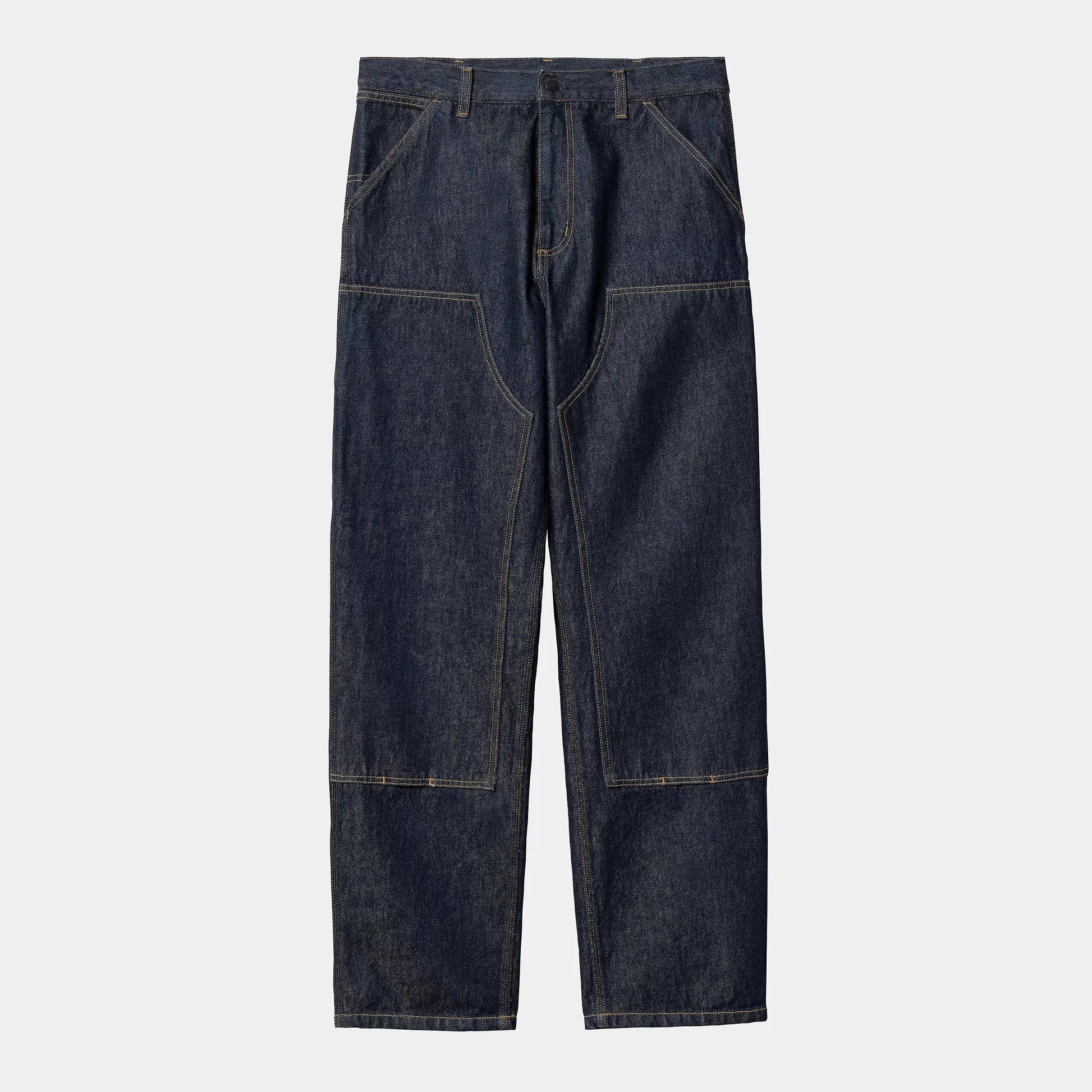DOUBLE KNEE PANT - RINSED CARHARTT WIP -  Klubb