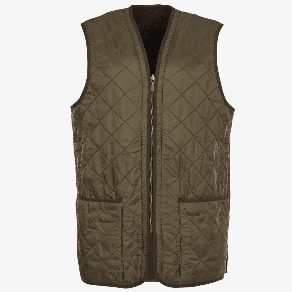 OLIVE POLARQUILT QUILTED VEST