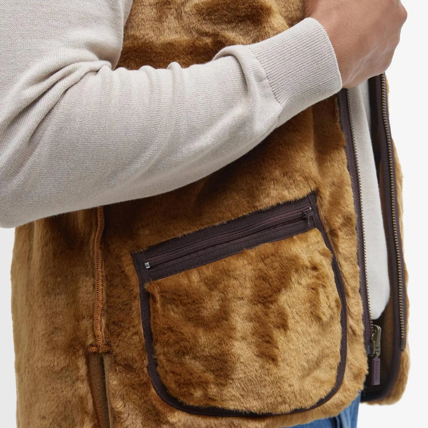 DOUBLURE WARM PILE FAUVE