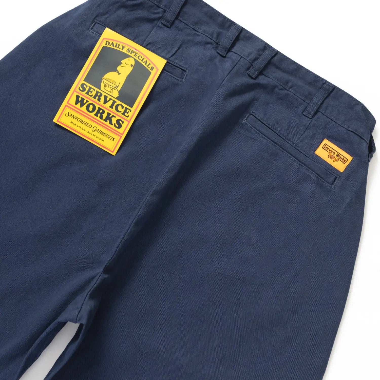 DRILL PART TIMER PANT - BLEU SERVICE WORKS -  Klubb