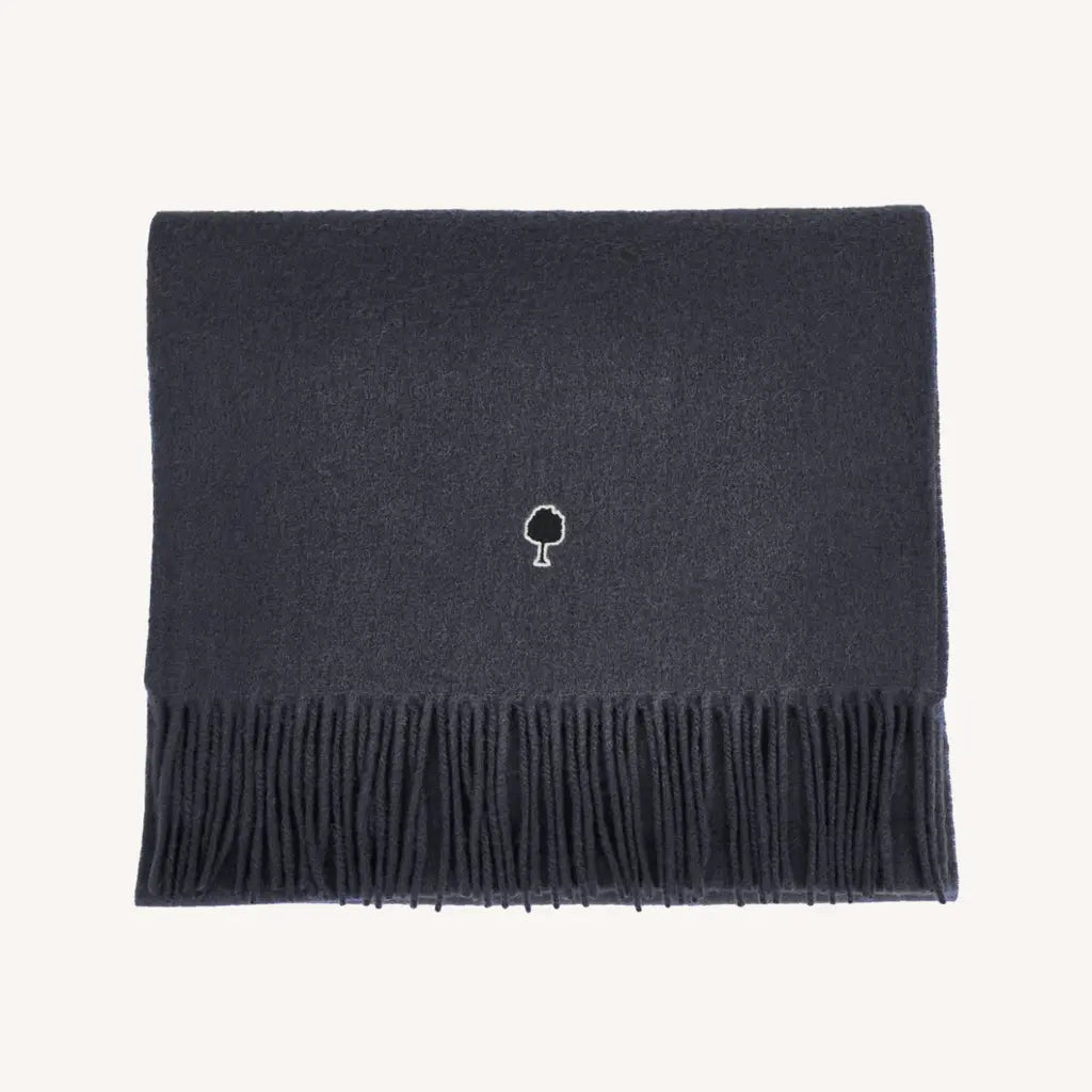 FAGUO -  ÉCHARPE LAINE NAVY -  Klubb