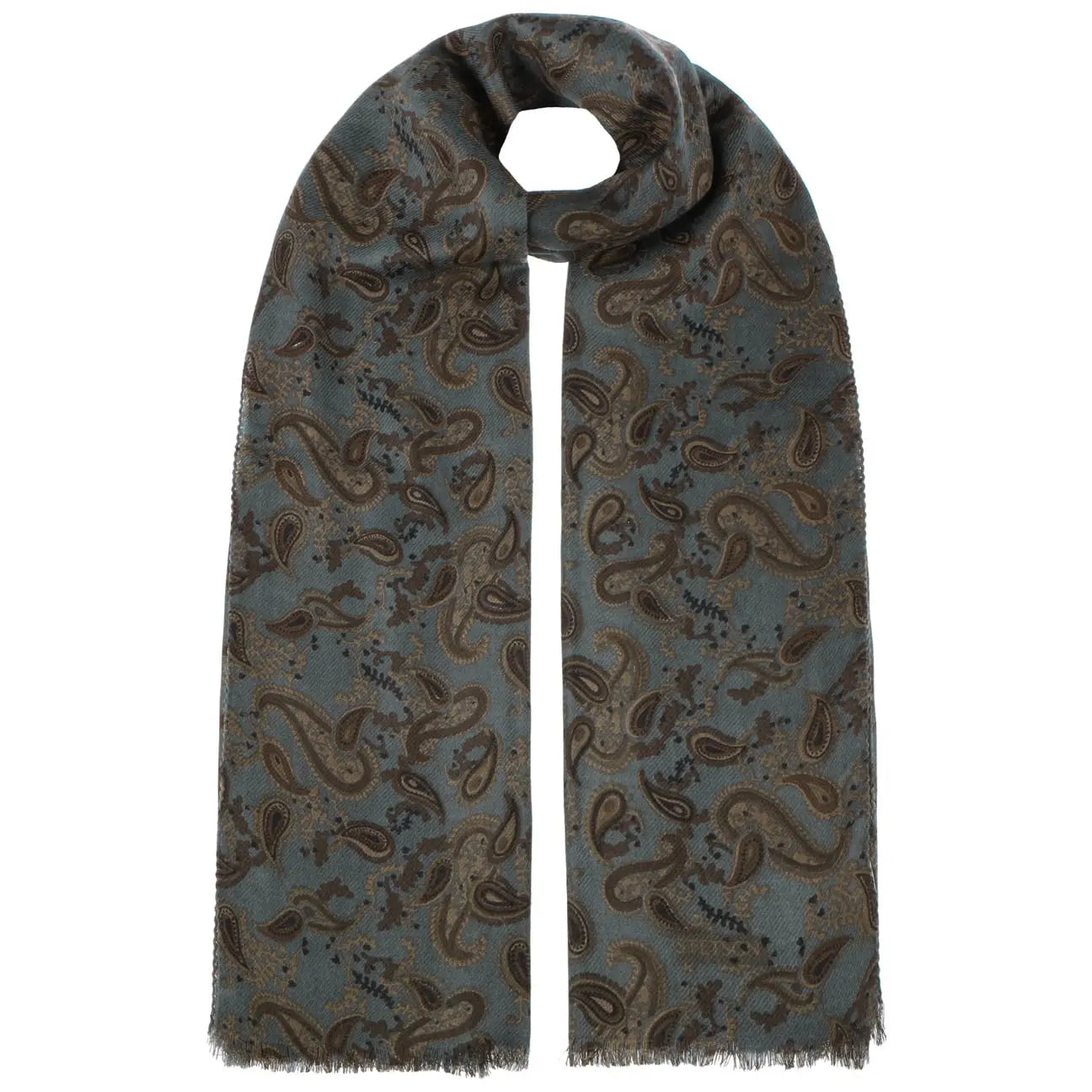 STETSON -  ÉCHARPE LAINE PAISLEY -  Klubb