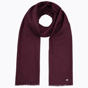 LINDO BURGUNDY SCARF
