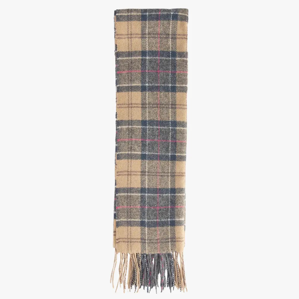 BARBOUR -  ÉCHARPE TARTAN BEIGE -  Klubb