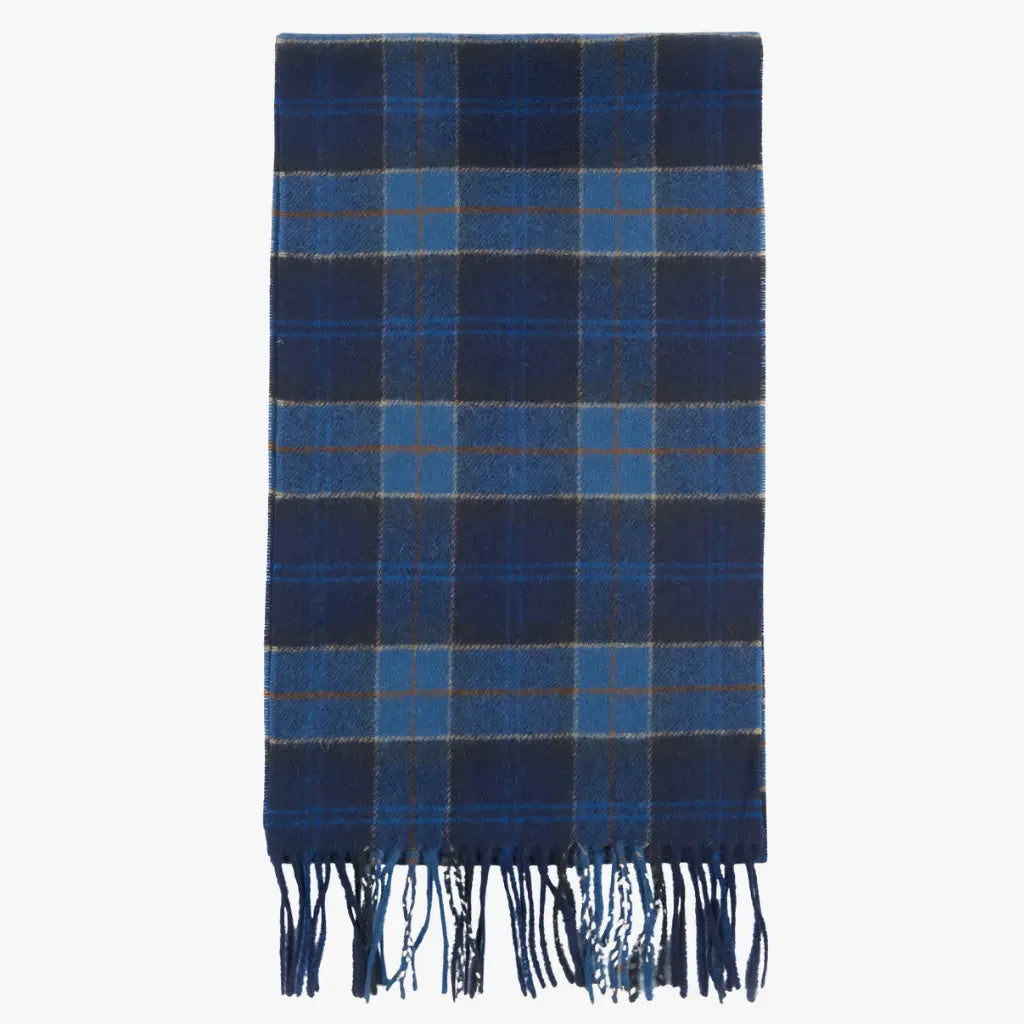 BARBOUR -  ÉCHARPE TARTAN BLEU -  Klubb