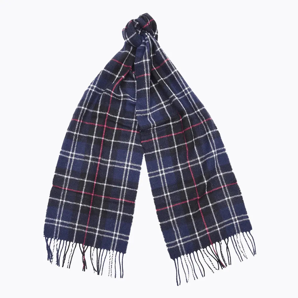 ÉCHARPE TARTAN MARINE