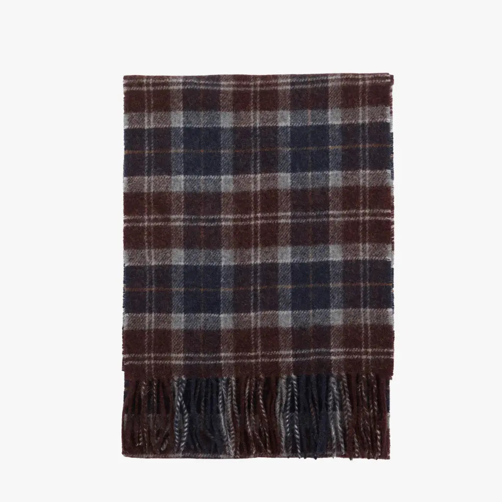 BARBOUR -  ÉCHARPE TARTAN MIDNIGHT OAK -  Klubb