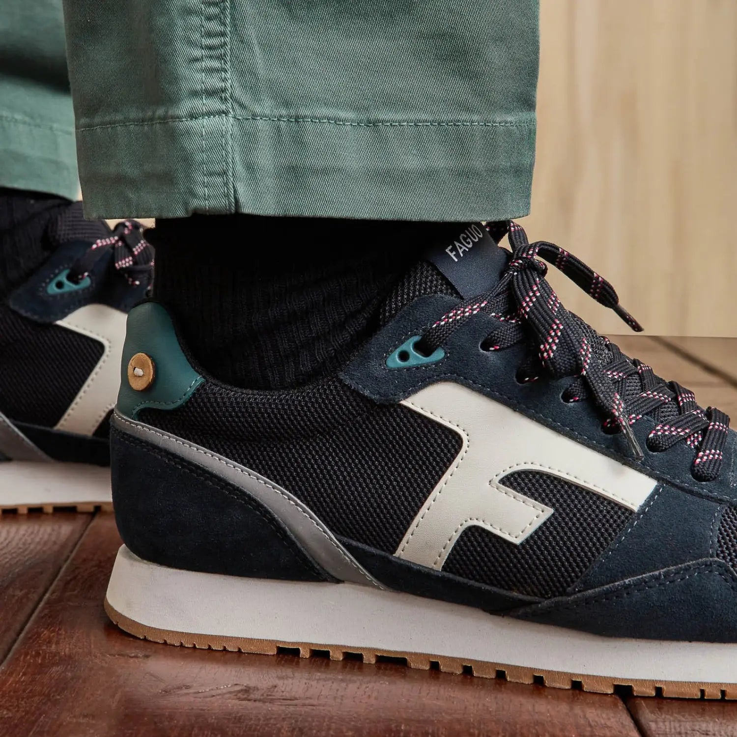 FAGUO -  ELM RUNNINGS BLEU MARINE -  Klubb