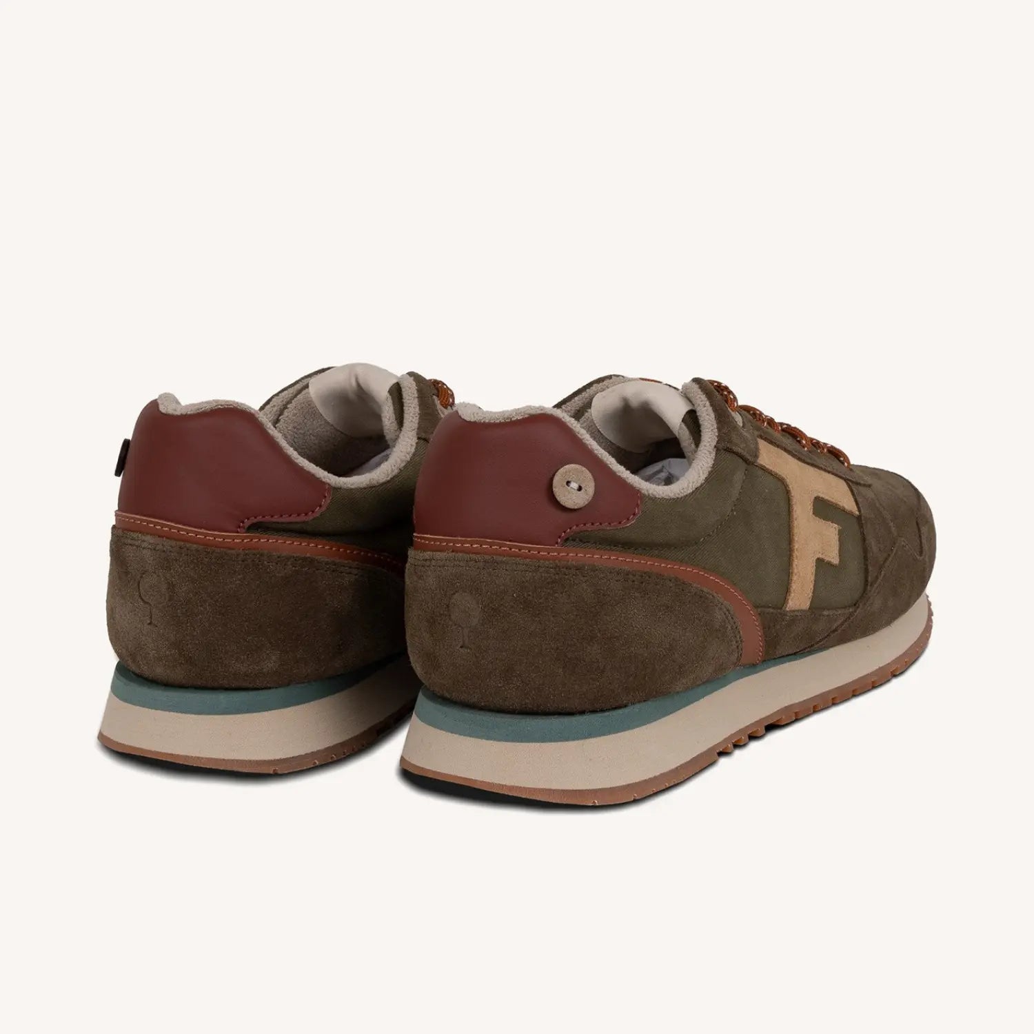 FAGUO -  ELM RUNNINGS KAKI & BEIGE -  Klubb