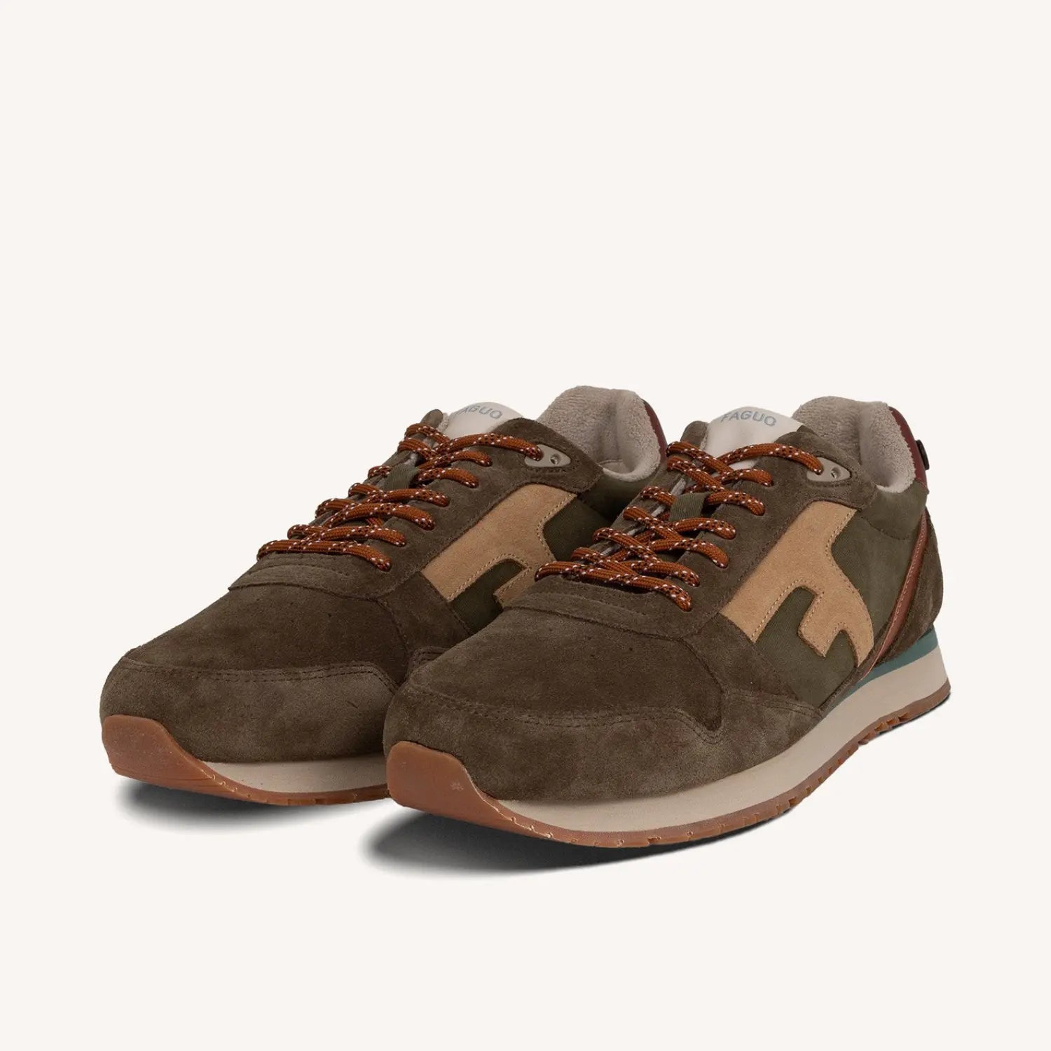 FAGUO -  ELM RUNNINGS KAKI & BEIGE -  Klubb