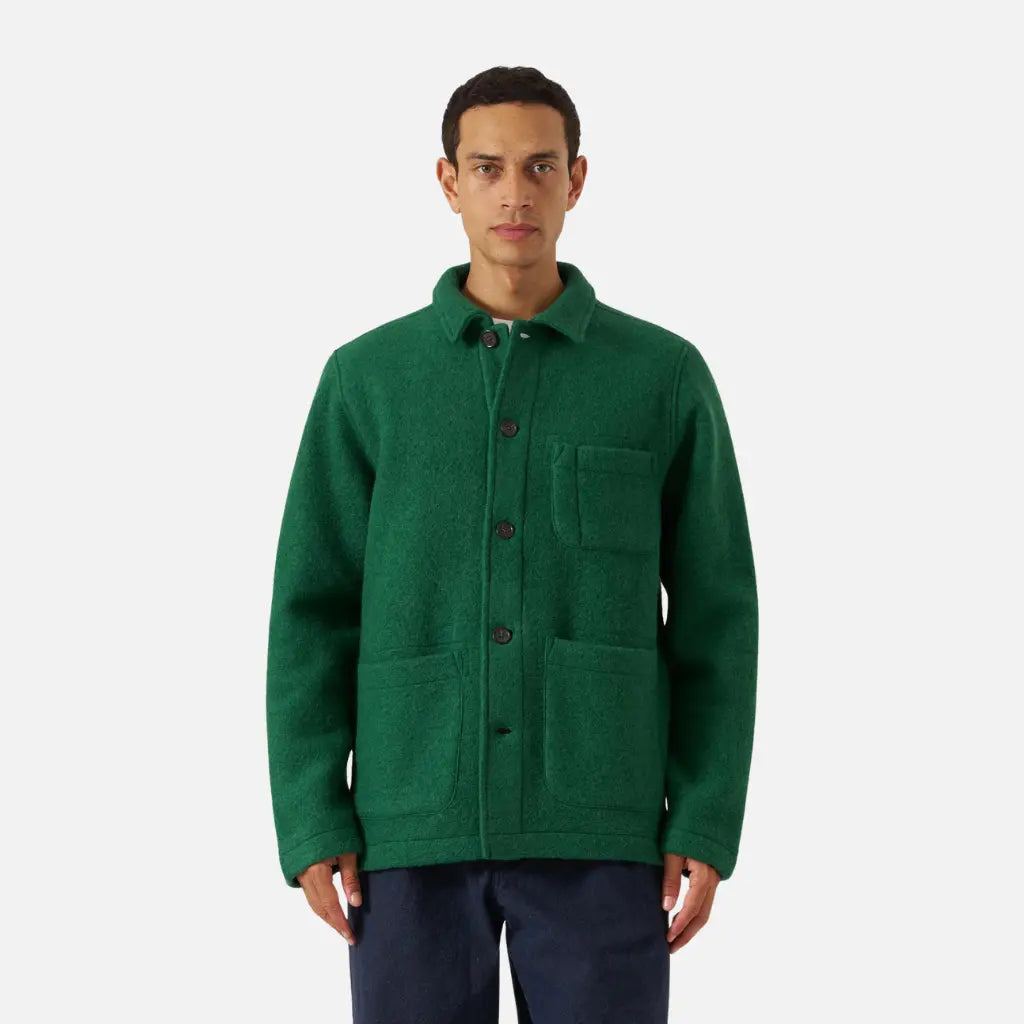 UNIVERSAL WORKS -  FIELD JACKET GREEN -  Klubb