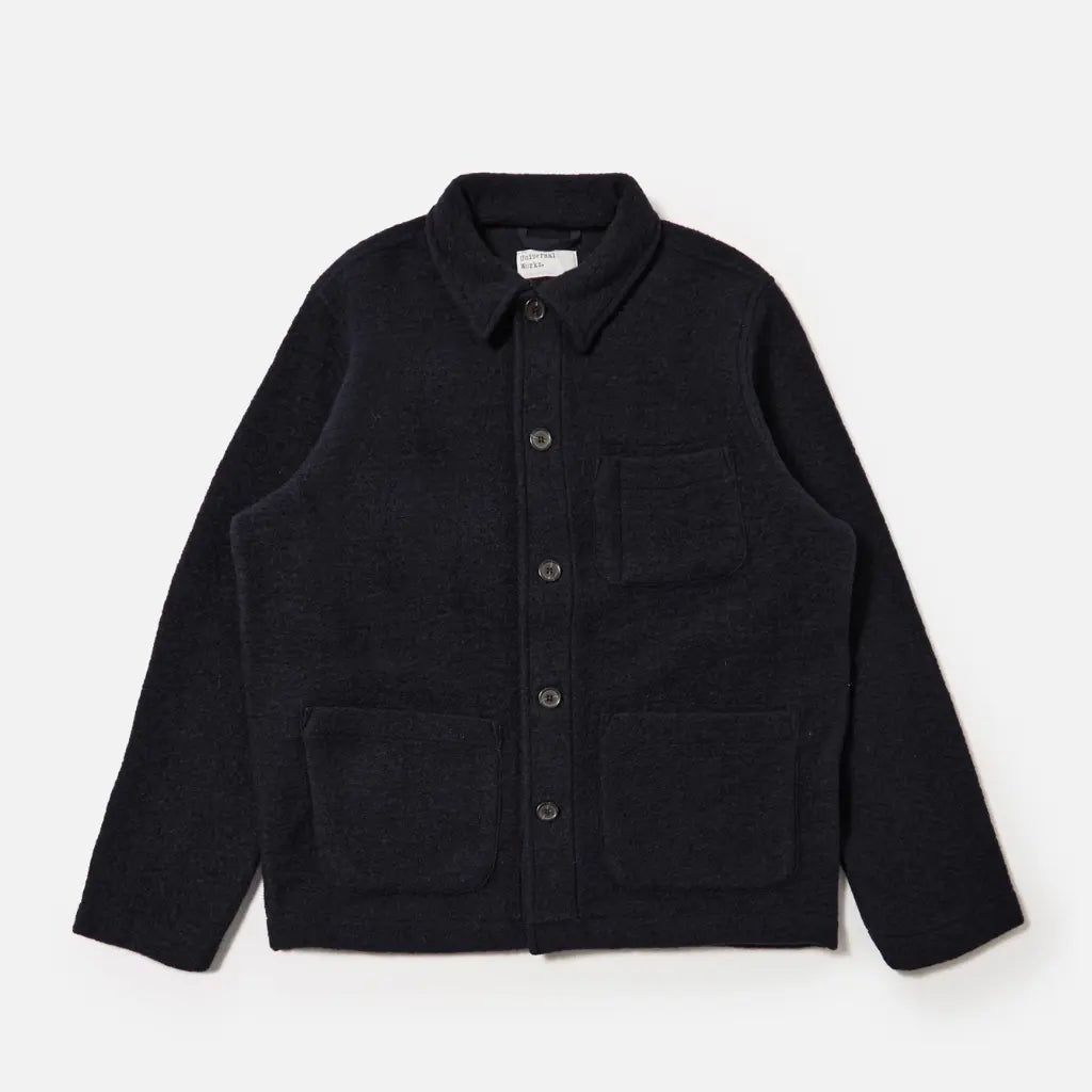 UNIVERSAL WORKS -  FIELD JACKET NAVY -  Klubb
