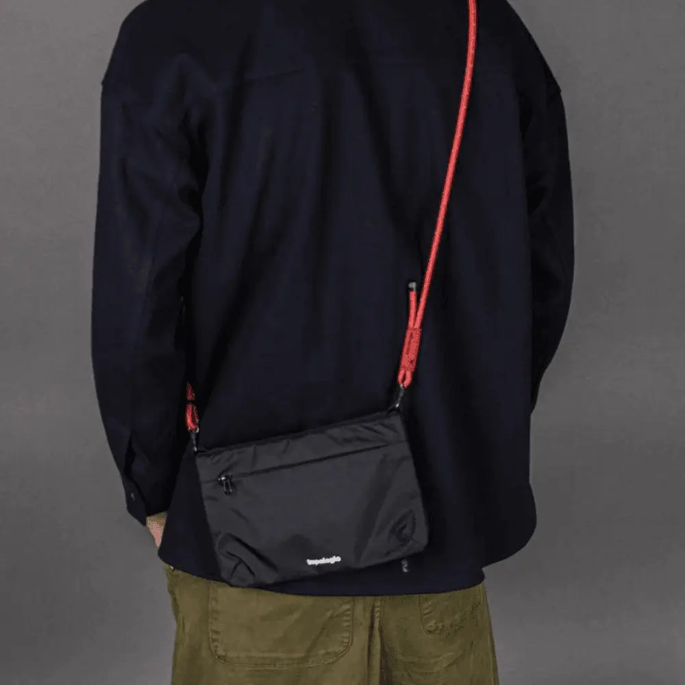 FLAT SACOCHE - BLACK