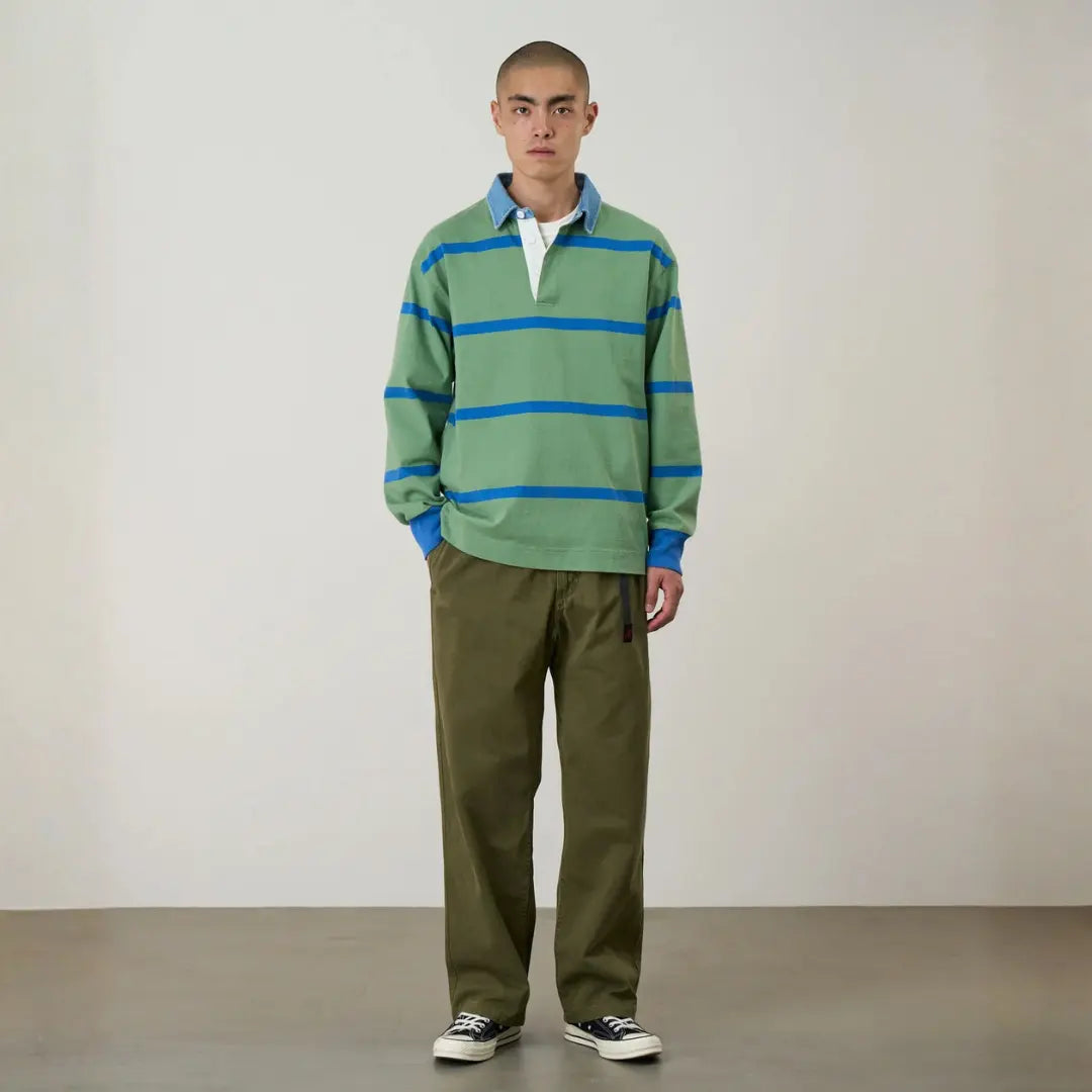 G-pant Straight Fit - Olive - Gramicci - détail 2