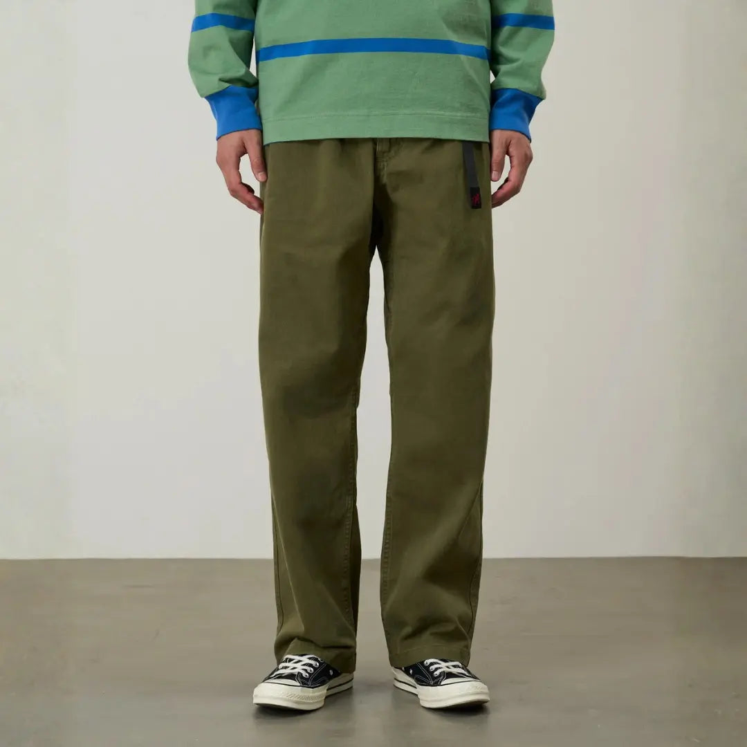 G-pant Straight Fit - Olive - Gramicci - détail 3