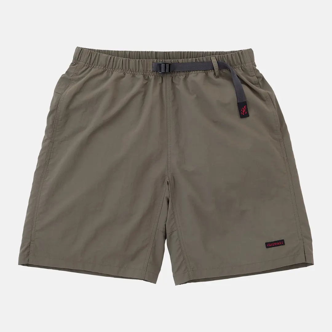 G-SHORT NYLON PACKABLE - GRANITE