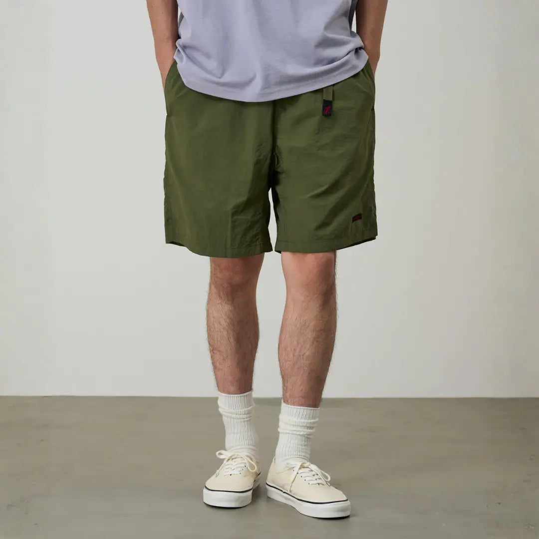 G-short Nylon Packable - Olive - Gramicci - détail 3