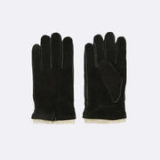GANTS EN CUIR MARRON FONCÉ