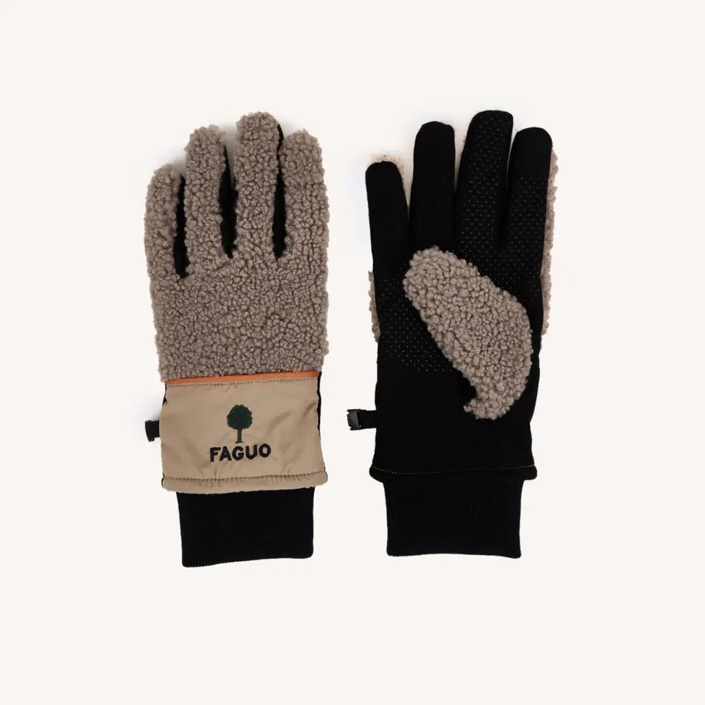 FAGUO -  GANTS SHERPA BEIGE -  Klubb